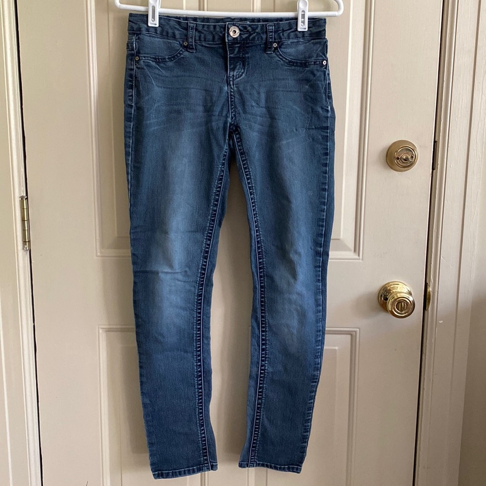 Junior Size 5 Blue Jean Leggings by Red Camel